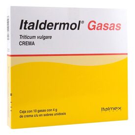 ITALDERMOL GASAS C 10 SOB/CREMA 40G