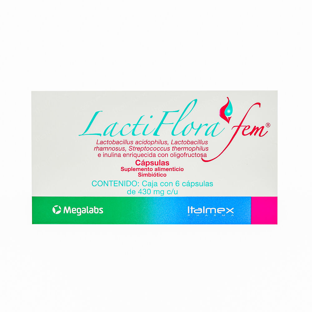 LACTIFLORA FEM 6 CAPS VAG