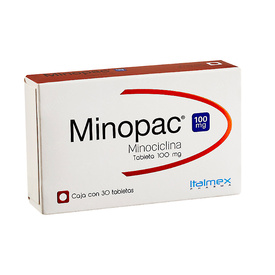 MINOPAC 100MG C 30 TAB
