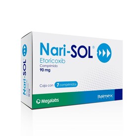 NARI SOL 90MG C 7 TAB ETORICOXIB