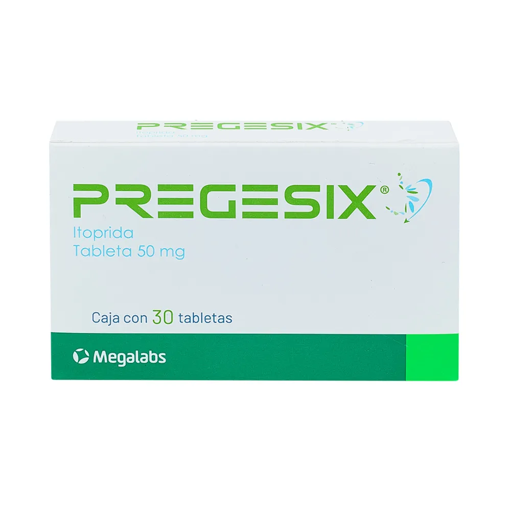 PREGESIX 50MG C 30 TAB ITOPRIDA
