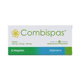 COMBISPAS 105/25/180MG C 30 TAB