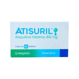 ATISURIL 300MG C 60 TAB ALOPURINOL