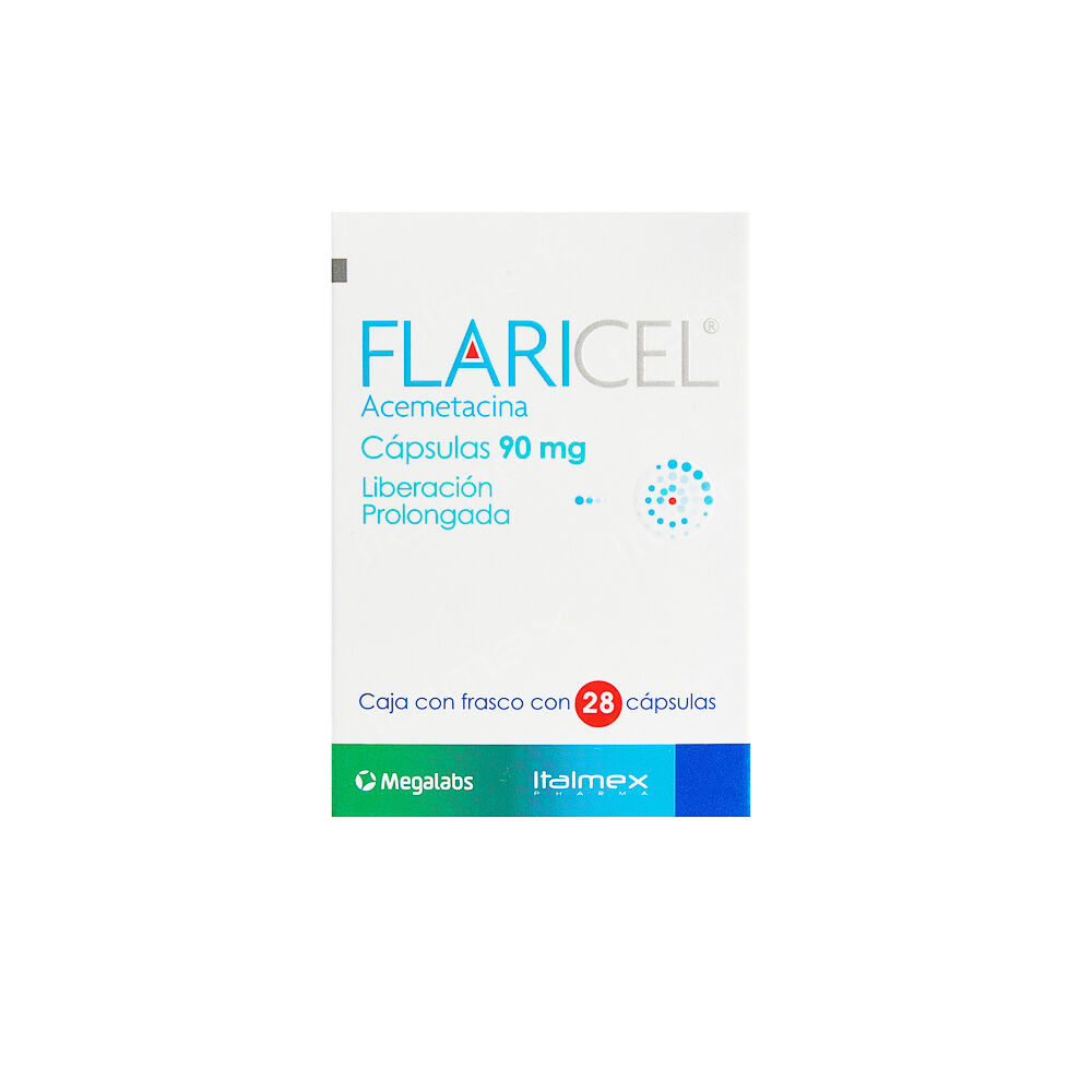 FLARICEL 90MG C 28 CAP ACEMETACINA