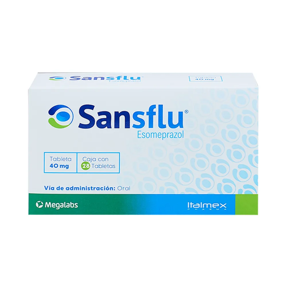 SANSFLU 40MG C 28 TAB ESOMEPRAZOL