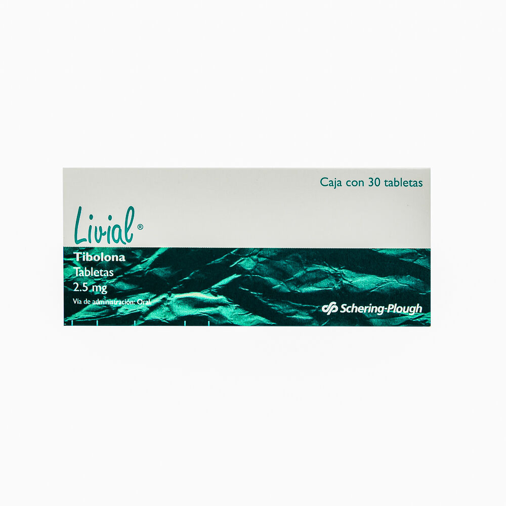 LIVIAL 2.5MG C 30 TAB TIBOLONA
