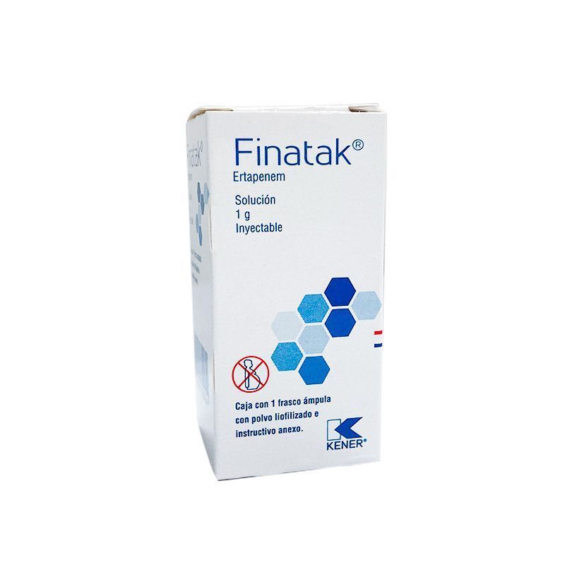 FINATAK 1G SOL INY FA ERTAPENEM