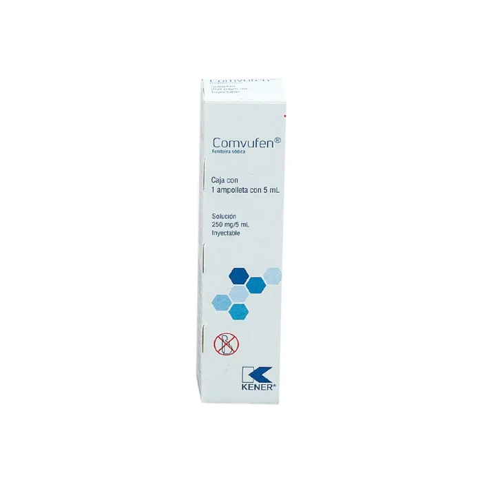 COMVUFEN 250MG C 1 AMP 5ML FENITOINA SODICA