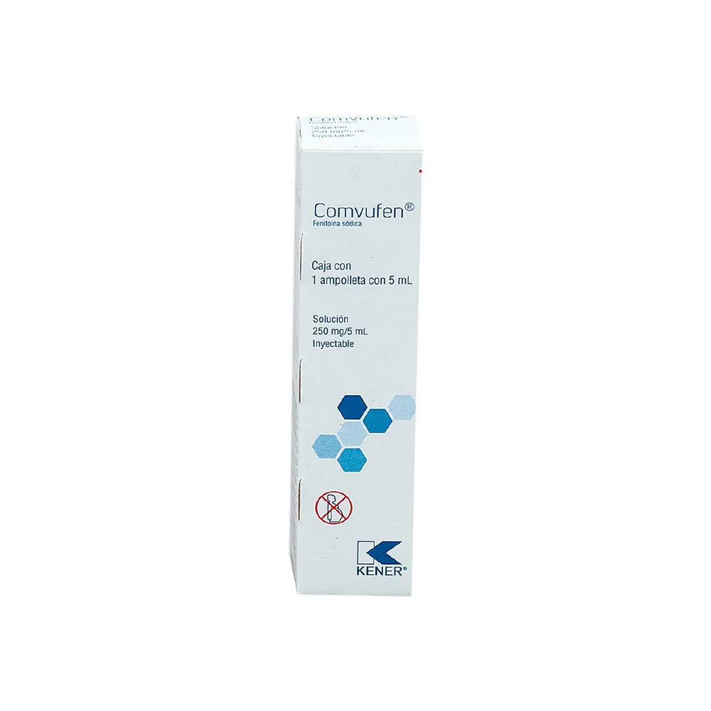 COMVUFEN 250MG C 1 AMP 5ML FENITOINA SODICA