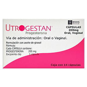 UTROGESTAN 200MG C 14 CAP PROGRETERONA