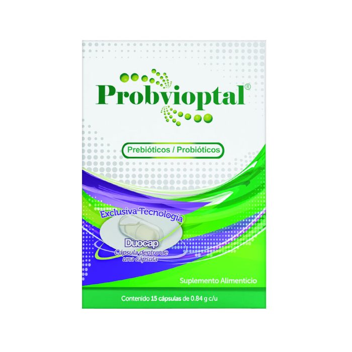 PROBVIOPTAL DUOCAP C 15 PRE/PROBIOTICOS SUPLEM ALIMEN