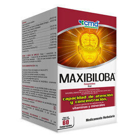 MAXIBILOBA C 60 CAP GINKGO BIOLOVAVITAMINA C