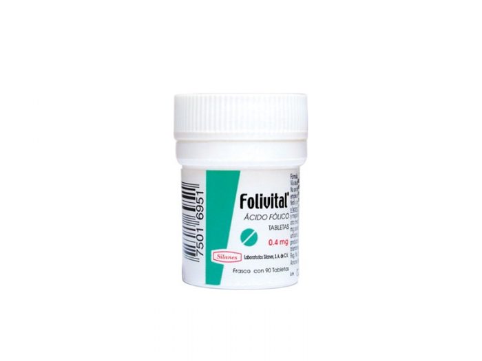 FOLIVITAL 400MCG C 90 TAB ACIDO FOLICO