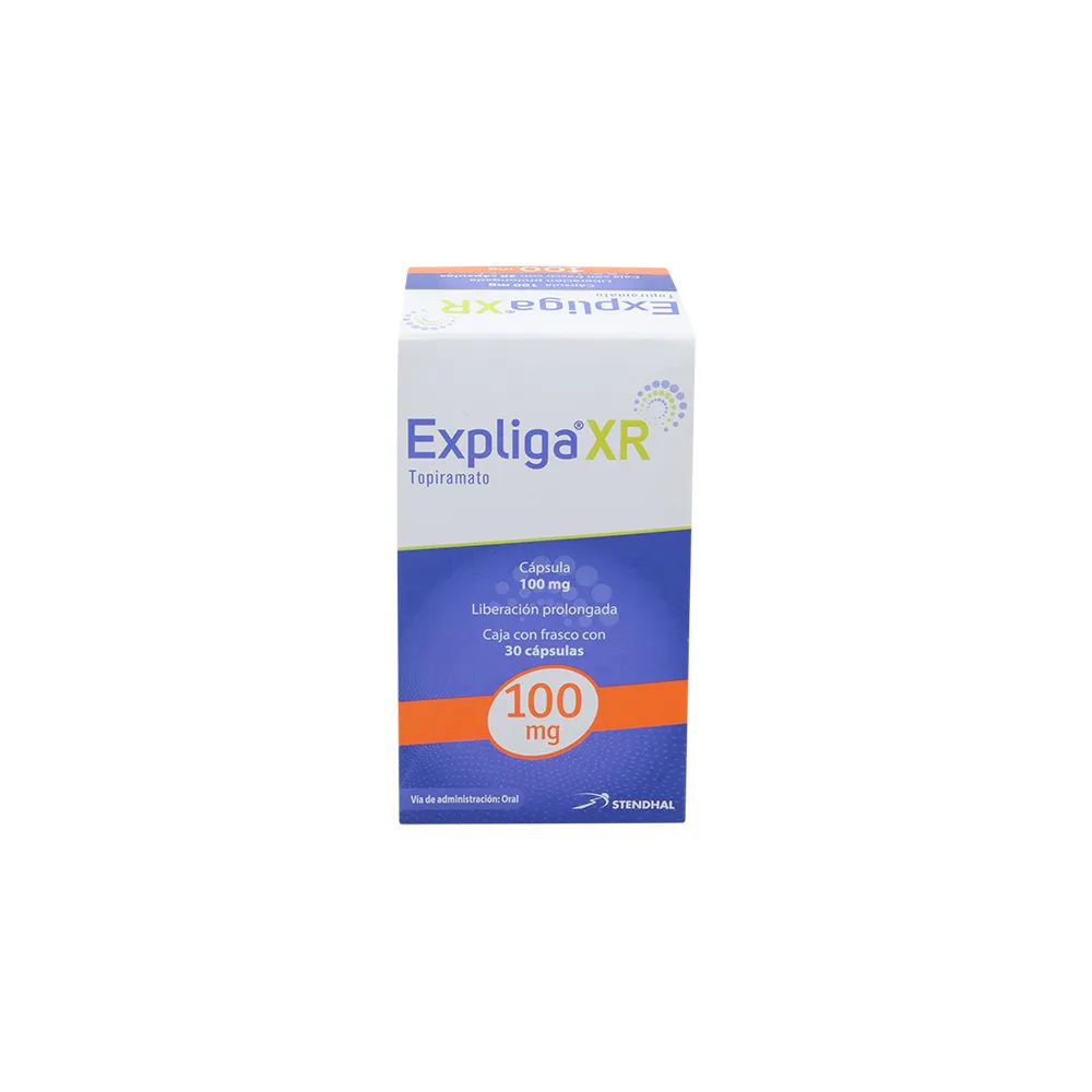 EXPLIGA XR 100MG C 30 TAB TOPIRAMATO