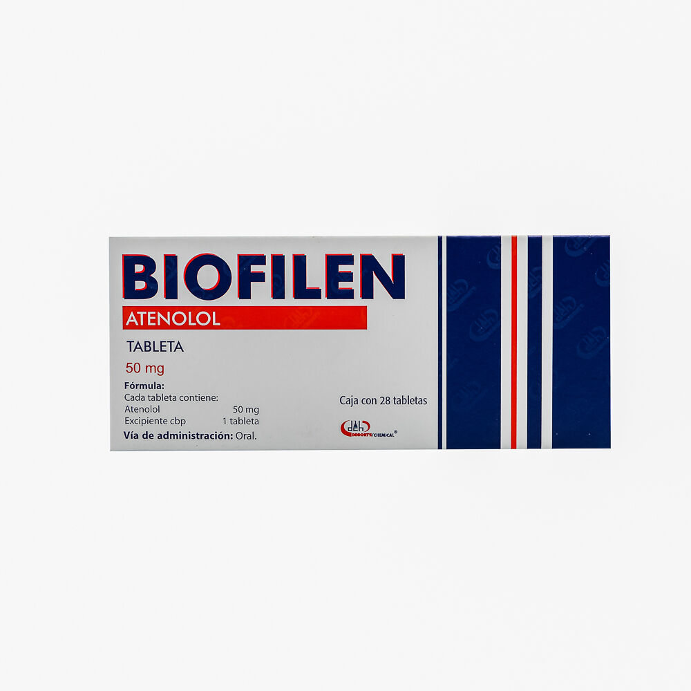 BIOFILEN 50MG C 28 TAB ATENOLOL