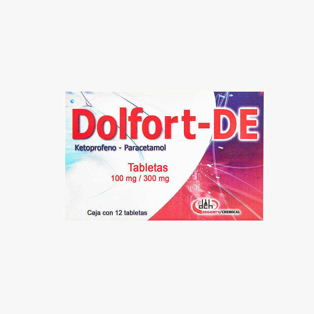 DOLFORTDE C 12 TAB KETOPROFENOPARACETAMOL
