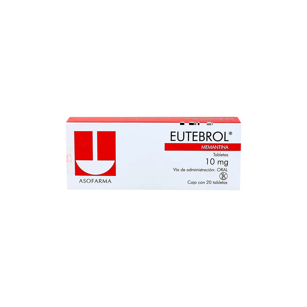 EUTEBROL 10MG C 20 TAB MEMANTINA