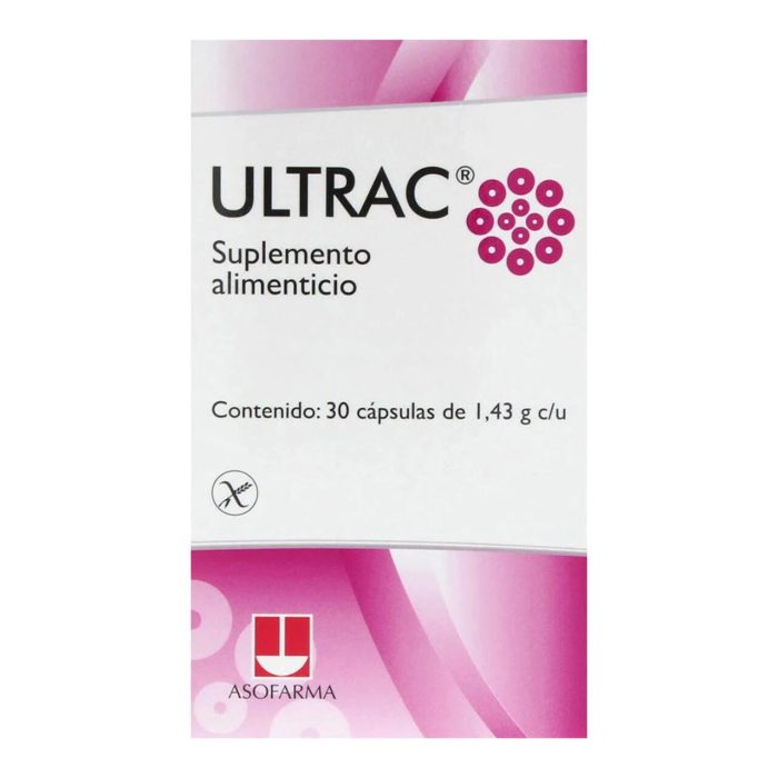 ULTRAC CAP C 30 SUPLEMENTO ALIMENTICIO