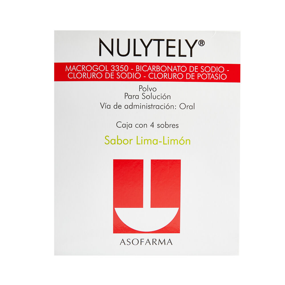 NULYTELY PVO C 4 SOB LIMA POLIETILENGLICOL