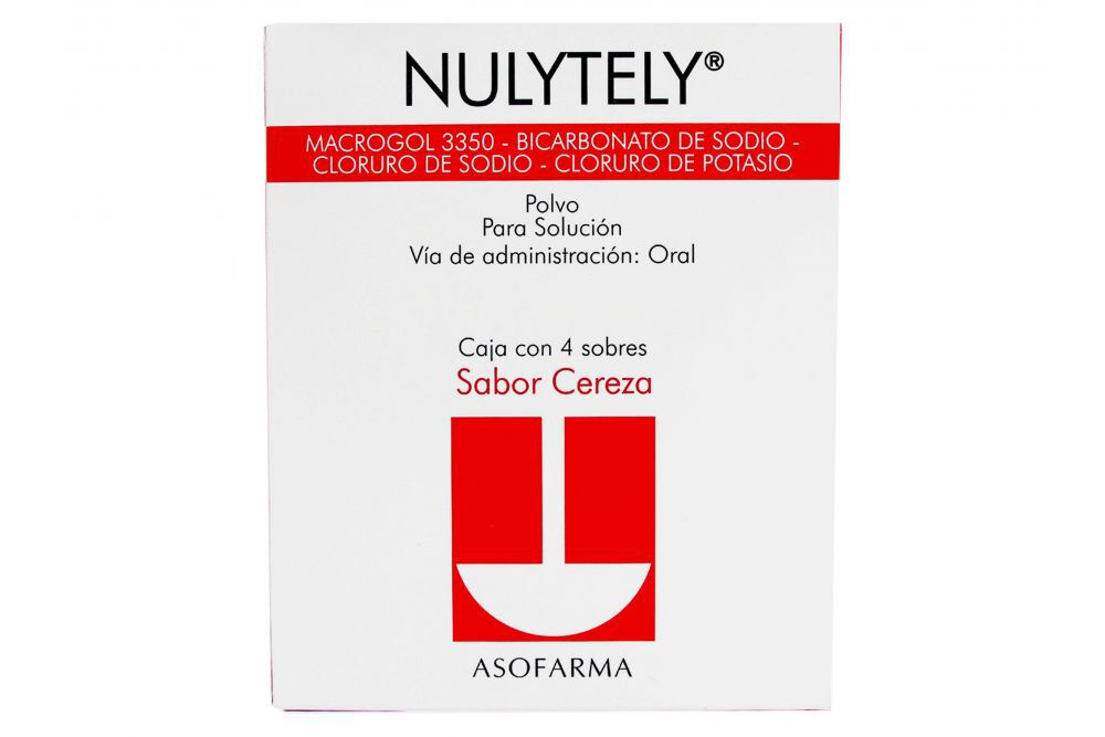 NULYTELY PVO C 4 SOB CEREZA POLIETILENGLICOL