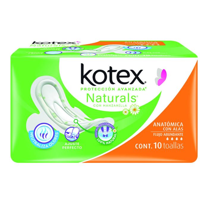 KOTEX MANZ ANATOMIC 10 ALAS