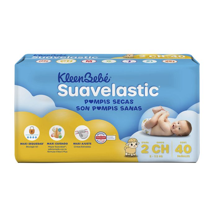 KLEEN BEBE SUAVELAS ETA 2 C 40 PANAL