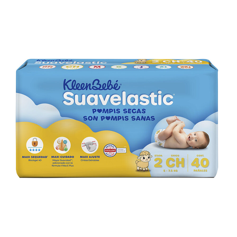 KLEEN BEBE SUAVELAS ETA 2 C 40 PANAL