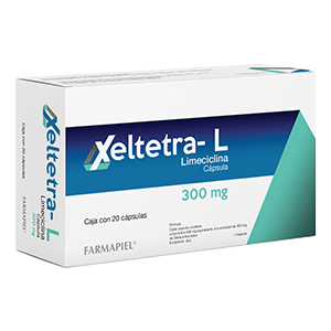 XELTETRAL 300MG C 20 CAP LIMECICLINA