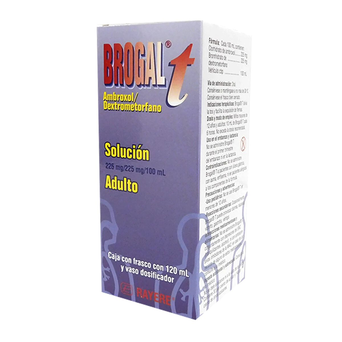BROGAL T ADULTO 120ML AMBROXOL/DEXTROMETORFANO