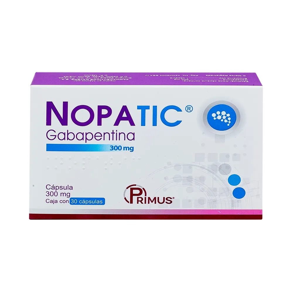 NOPATIC 300MG C 30 CAP