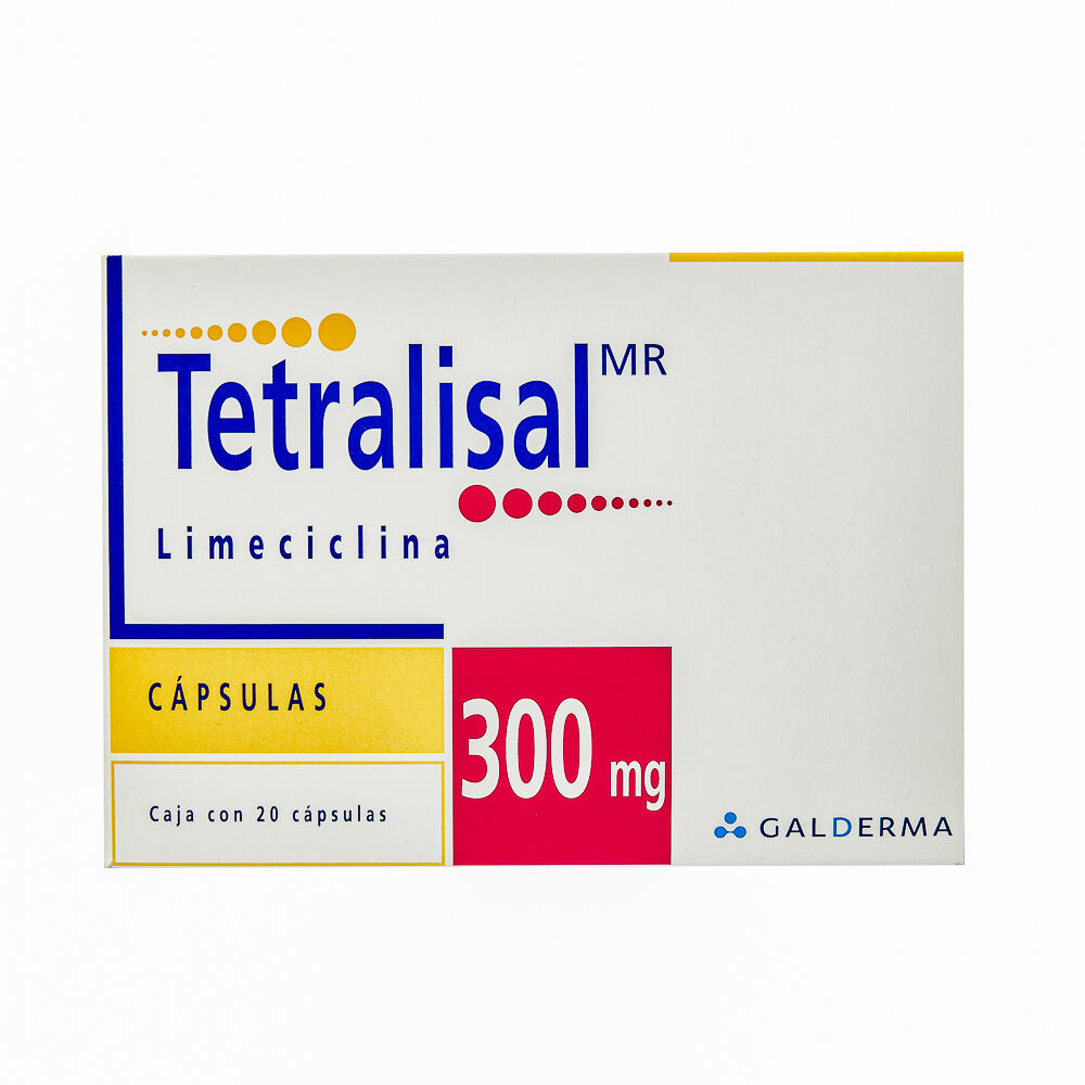 TETRALISAL 300MG C 20 CAP LIMECICLINA