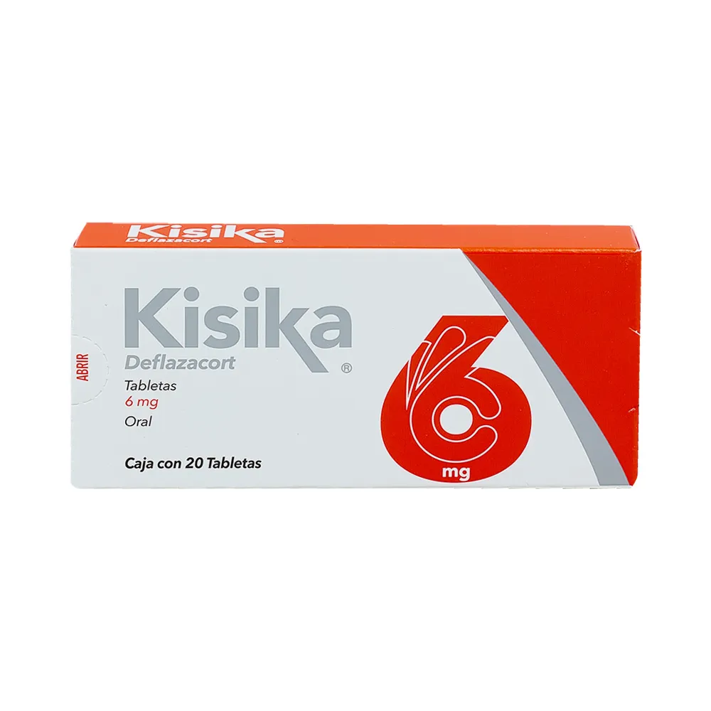 KISIKA 6MG C 20 TAB DEFLAZACORT