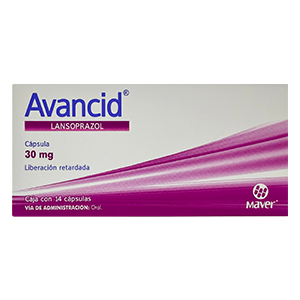 AVANCID LR 30NG C 14 CAP LANSOPRAZOL