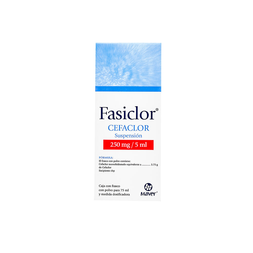 FASICLOR 250MG 75ML CEFACLOR