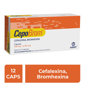 CEPOBROM C 12 CAP CEFALEXINABROMHEXINA