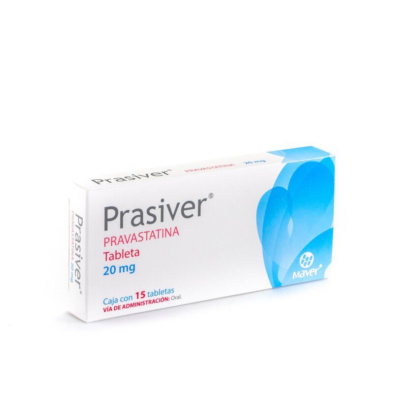 PRASIVER 20MG C 15 TAB PRAVASTATINA