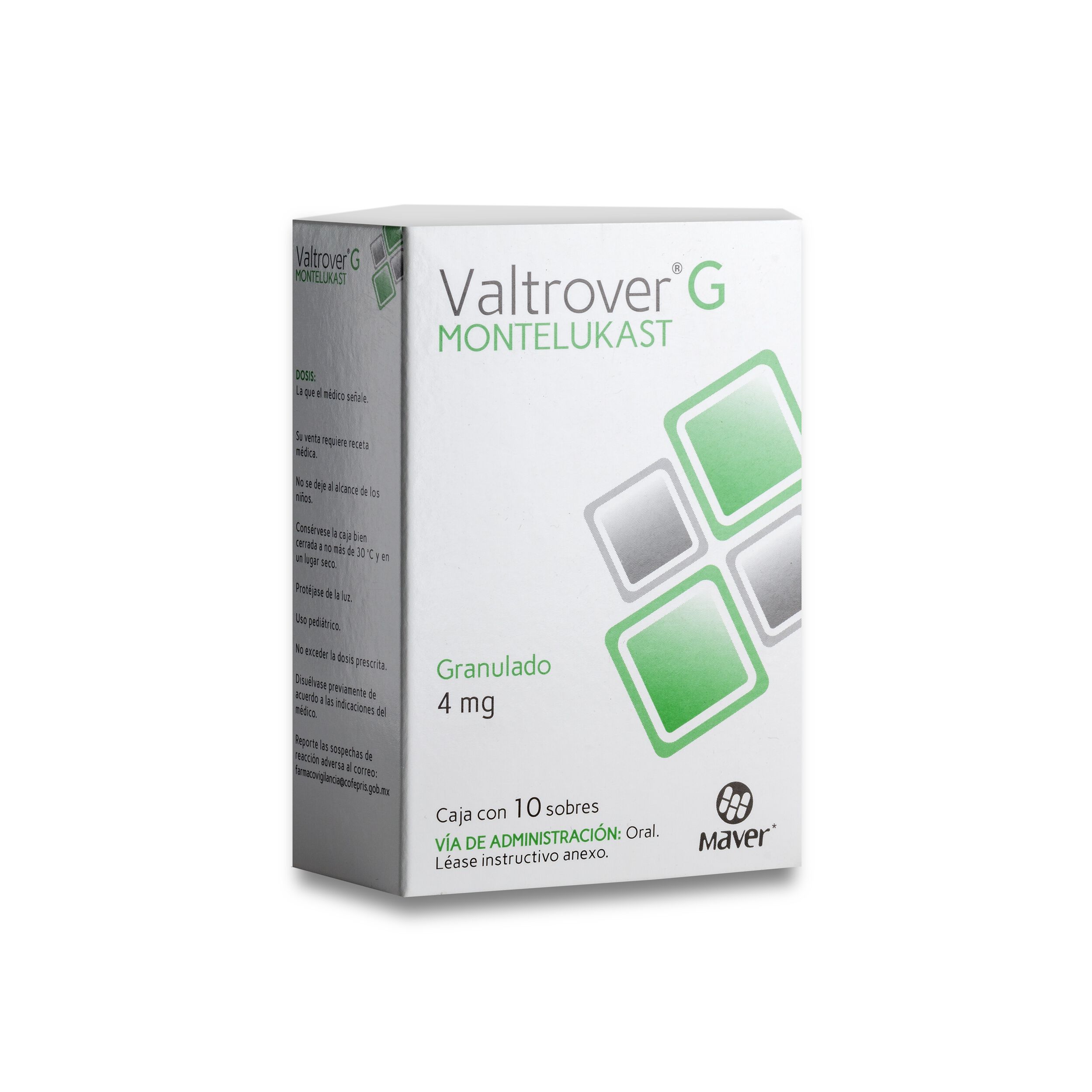 VALTROVER G 4MG C 10 SOB MONTELUKAST