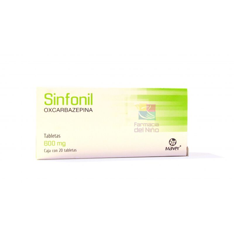 SINFONIL 600MG C 20 TAB  OXCARBAZEPINA