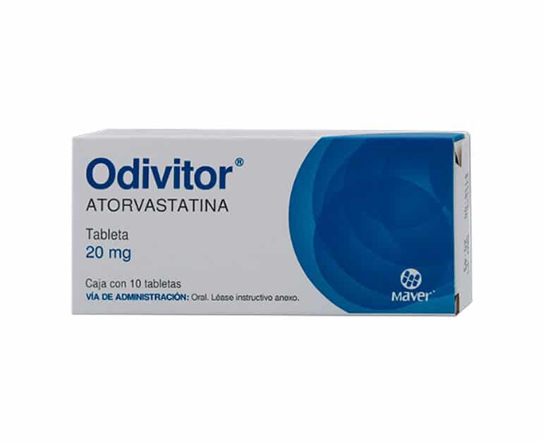 ODIVITOR 20MG  C 10 TAB ATORVASTATINA