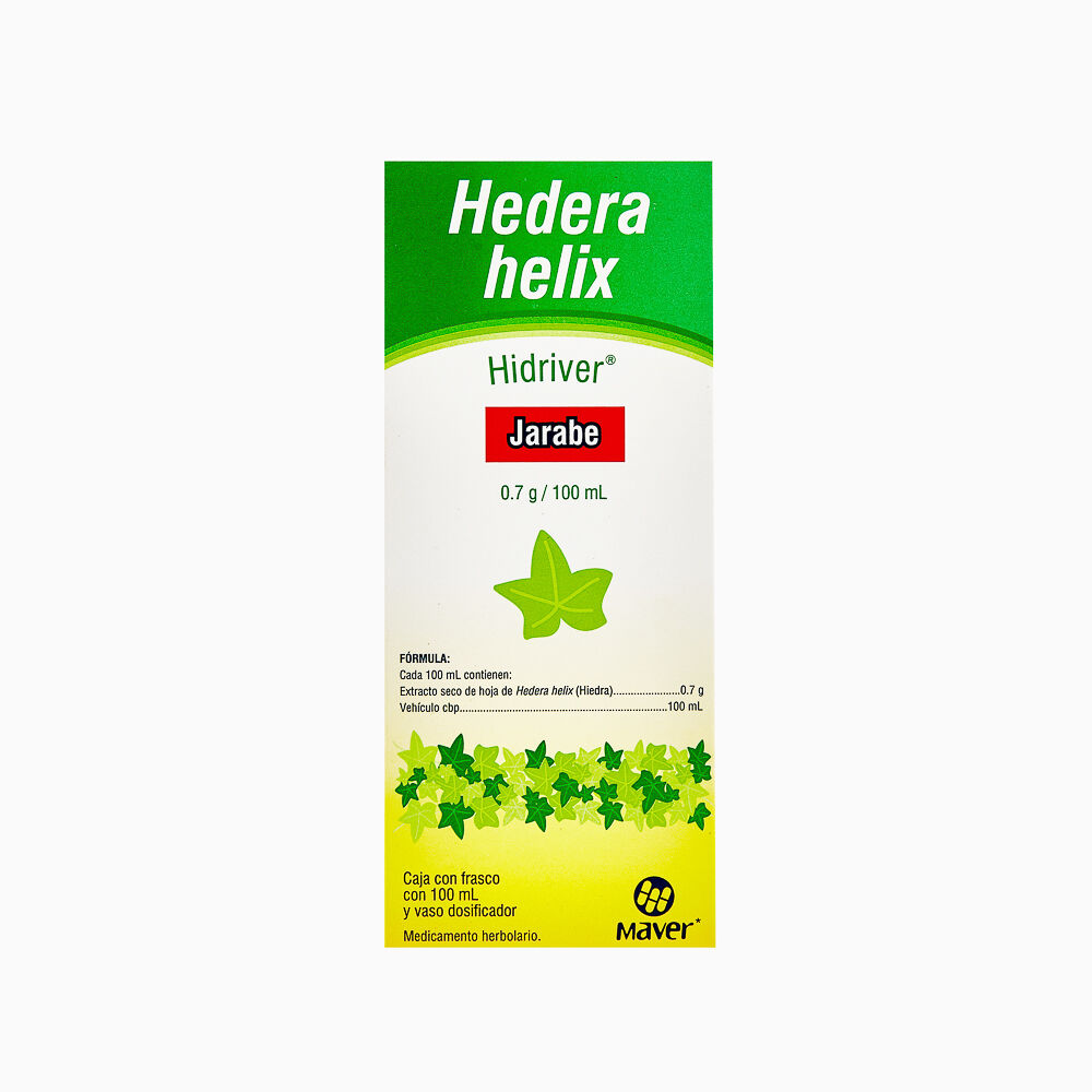 HIDRIVER JARABE 100ML HEDERA HELIX