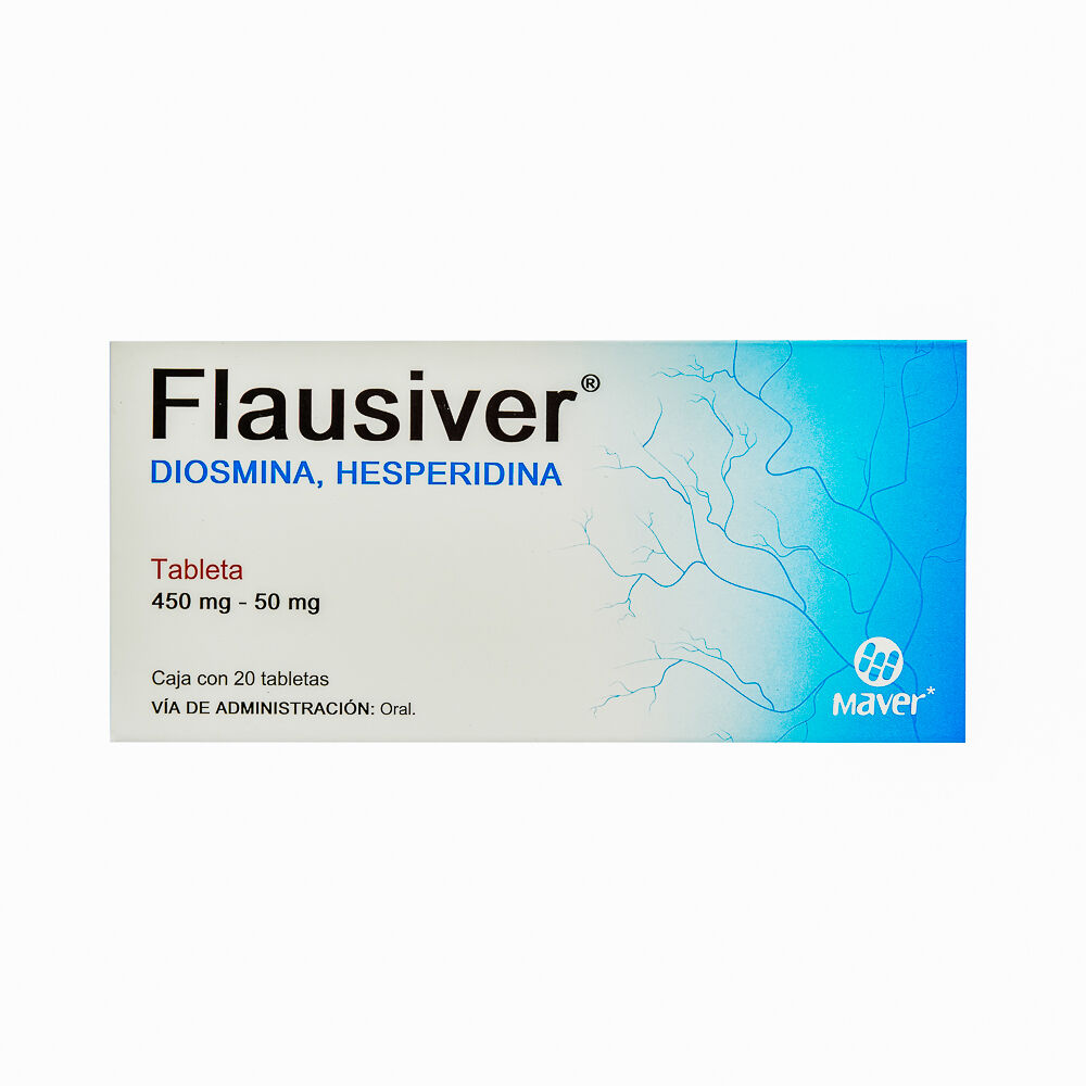 FLAUSIVER C 20 TAB  DIOSMINAHESPERIDINA