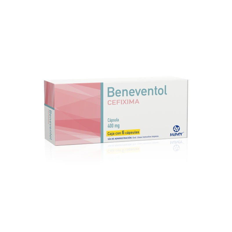 BENEVENTOL 400MG C 3 CAP CEFIXIMA