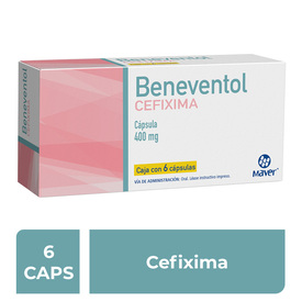 BENEVENTOL 400MG C 6 CAP CEFIXIMA