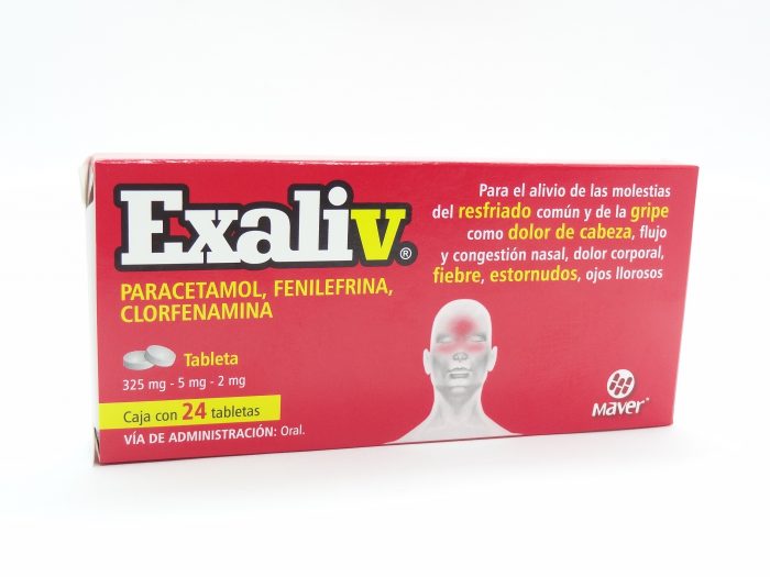 EXALIV TAB 24 CLORFENAMI COMPTA
