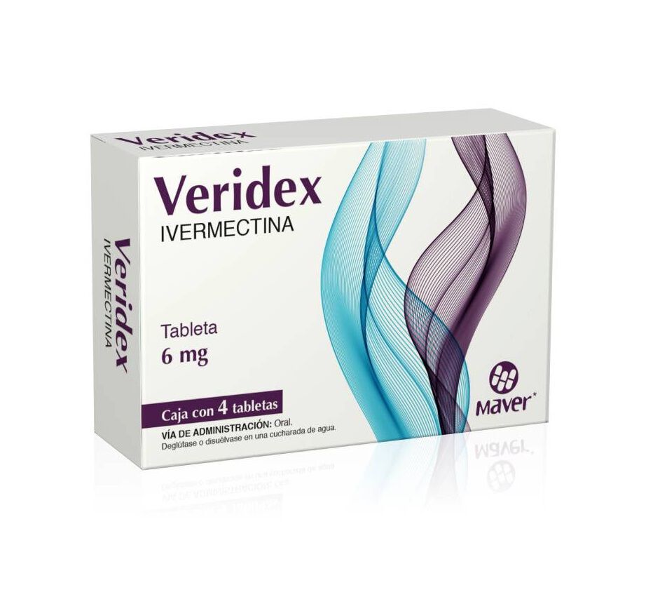 VERIDEX 6MG C 4 TAB IVERMECTINA