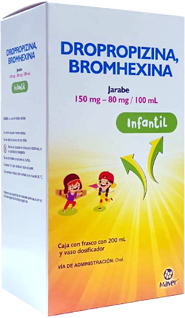 DROPROPIZINABROMHEXINA INFANTIL JBE 200ML MAVER