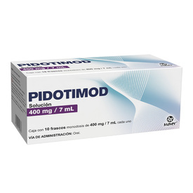 PIDOTIMOD 400MG/7ML C 10 O 7ML C/U MAVER