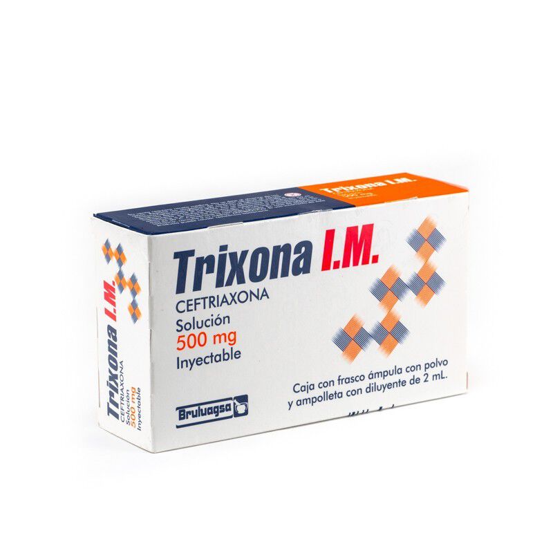 TRIXONA 500MG FA IM CEFTRIAXONA