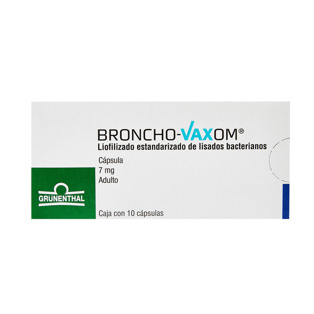 BRONCHOVAXOM C 10 7MG ADULTO
