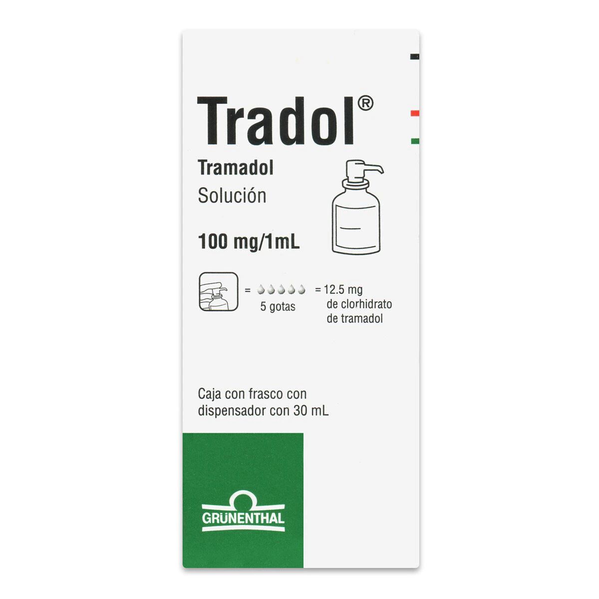 TRADOL SOL GOTAS 100MG/1ML O 30ML TRAMADOL